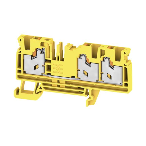Weidmüller 3109550000 Durchgangsreihenklemme Gelb 50 St.-0