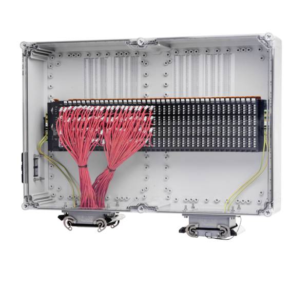 Weidmüller CVM IO 160 HDC Elektronikgehäuse 600 x 132 Grau 1 St.-0