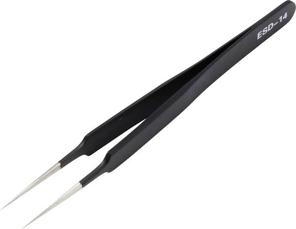 TRU COMPONENTS TC-15010064 ESD Pinzette 1 Stück  Spitz 110 mm