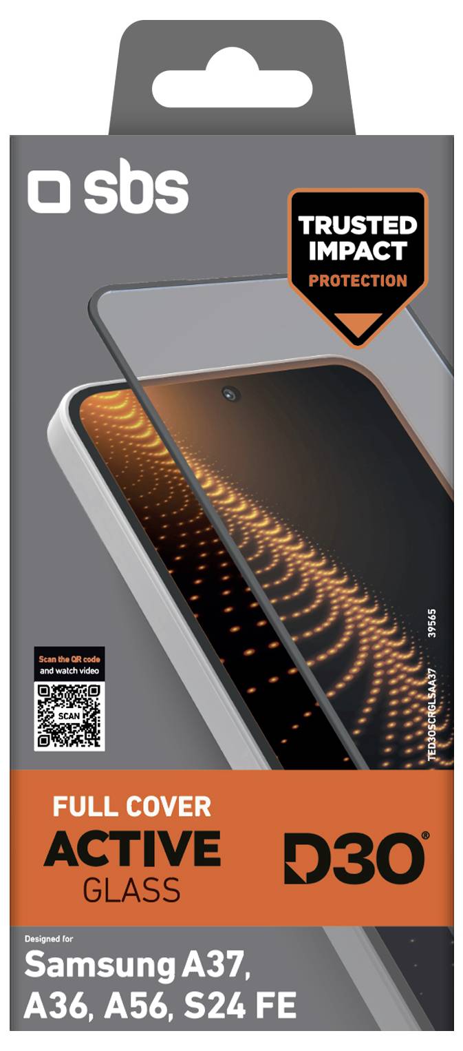 sbs mobile Displayschutzglas Samsung Samsung Galaxy A37/A36/A56/S24 FE 1 St. TED3OSCRGLSAA37-1