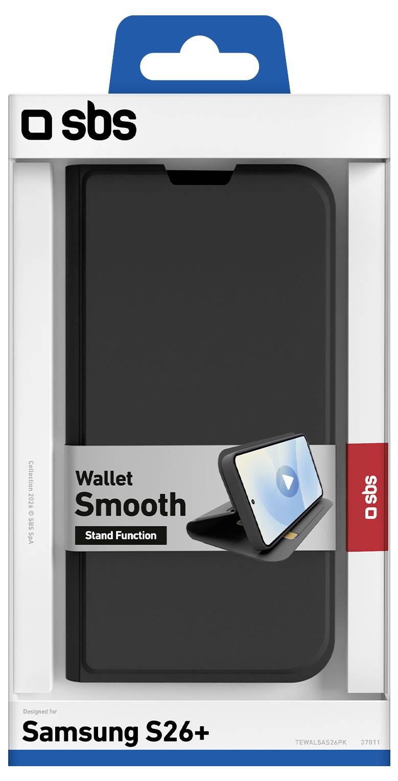 Verpackung für eine SBS schlanke Schutzhülle für Samsung A27, blau mit Samtoberfläche, auf der Vorderseite mit den Aufschriften „SOFT" und „SLIM" gekennzeichnet.