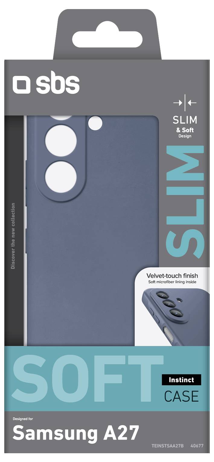 Einzelhandelsverpackung für ein SBS „MAG Case" für Samsung S26, das eine schlanke, weiche schwarze magnetische Handyhülle mit starkem Magnetring und Wireless-Charging-Kompatibilität zeigt.