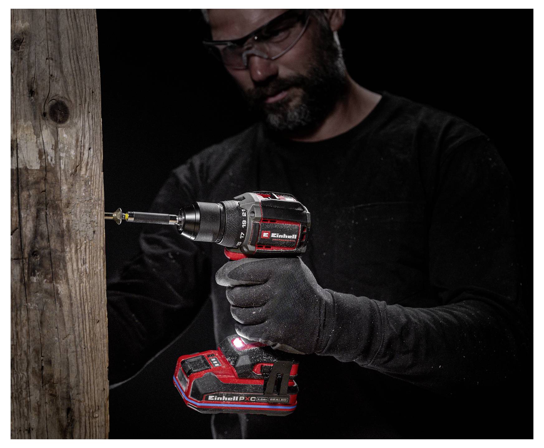 Einhell Professional TP-CD 18/70-C Li BL - Solo 4514335 Akku-Bohrschrauber 18 V Li-Ion ohne Akku, ohne Ladegerät, bürste-3