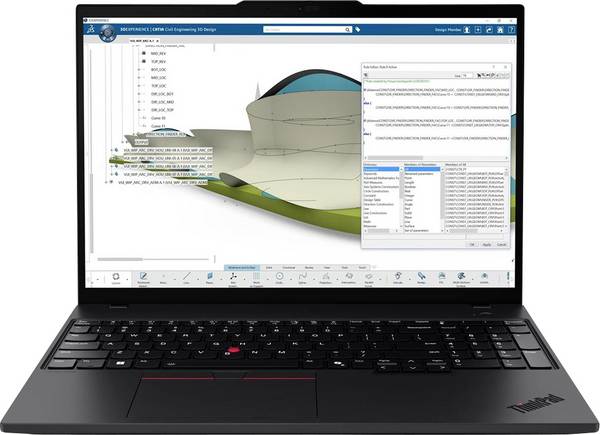 Lenovo Notebook ThinkPad P16s Gen 4  40.6 cm (16 Zoll) WUXGA Intel® Core™ Ultra 9 285H 64 GB RAM  1 TB SSD Deutsch, QWERTZ Intel Intel® Arc™ 140T GPU     Schwarz  21QR005KGE