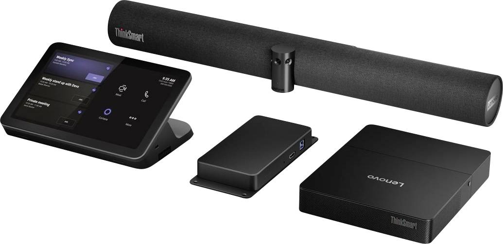 Lenovo ThinkSmart Core Gen 2 IPFRK MTR Konferenzsystem USB-A, USB-C®, HDMI® Ausgang, HDMI® Eingang, RJ45, Wi-Fi 6E (802.11ax), Bluetooth® Schwarz