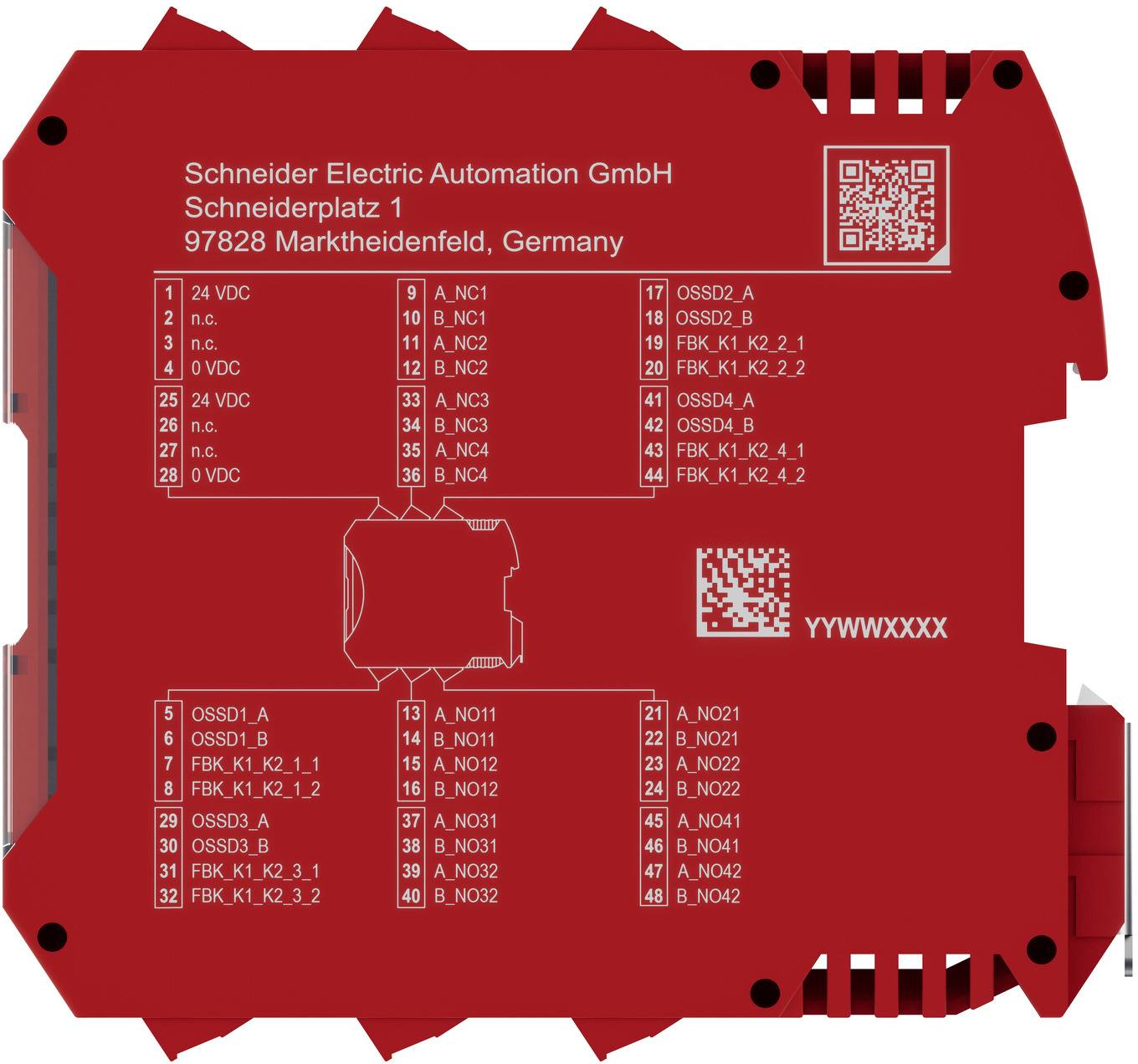 Schneider Electric XPSMCMER0008 XPSMCMER0008 Überwachungsrelais Anzahl Relais-Ausgänge: 8-5