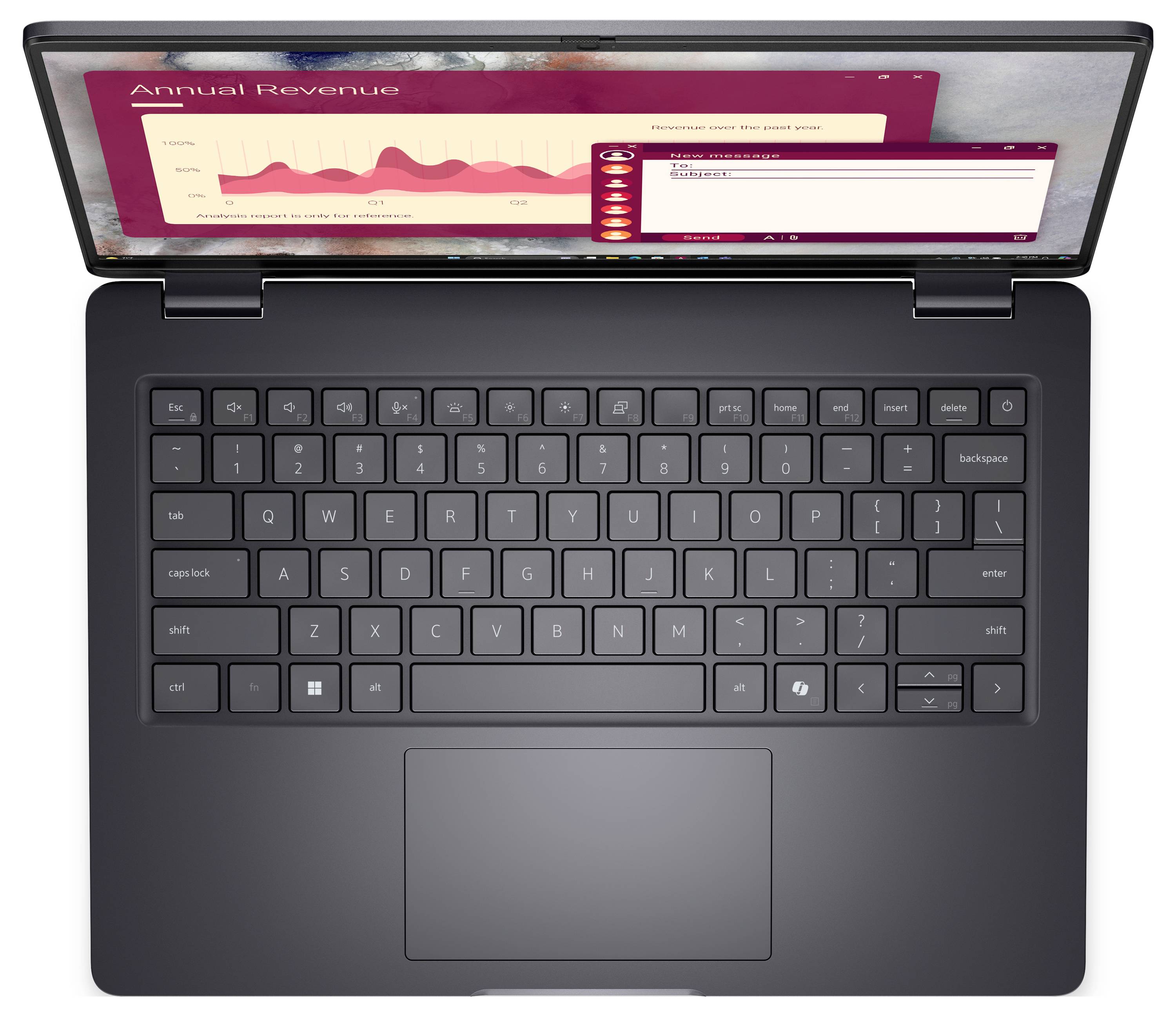 Dell Notebook Pro 14 PC14250 35.6 cm (14 Zoll) Full-HD+ Intel® Core™ 5 225U 16 GB RAM 512 GB SSD Deutsch, QWERTZ Intel I-3