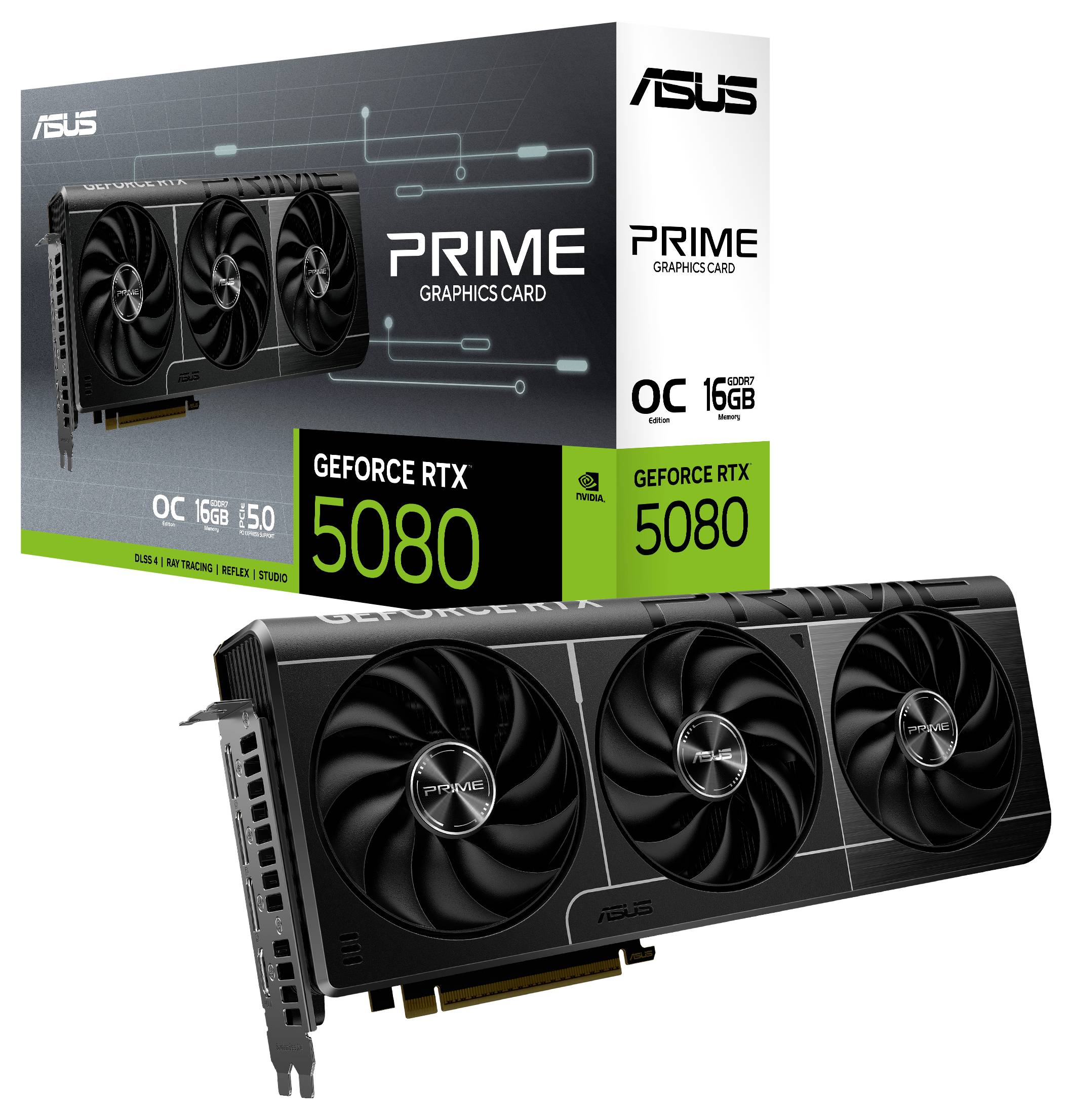 Asus Grafikkarte ASPEED GeForce RTX 5080 16 GB GDDR7 GDDR7-RAM-28
