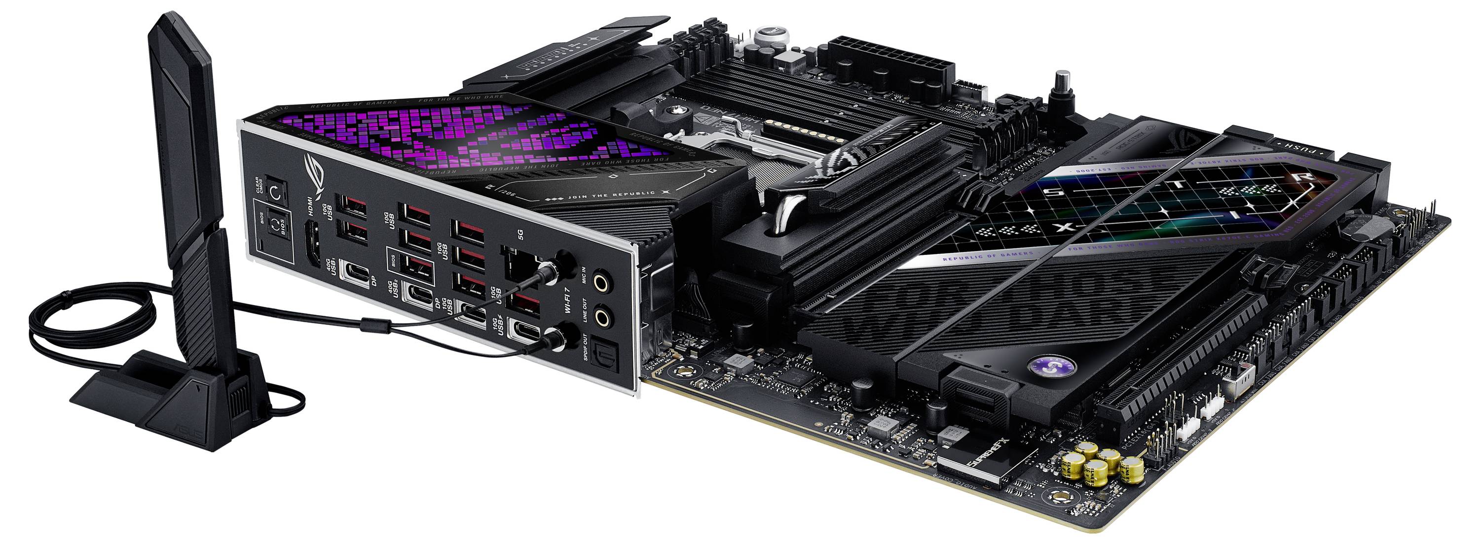 Asus ASUS ROG STRIX X870E-E GAMING WIFI7 NEO Mainboard Sockel (PC) AMD® AM5 Formfaktor (Details) ATX-12