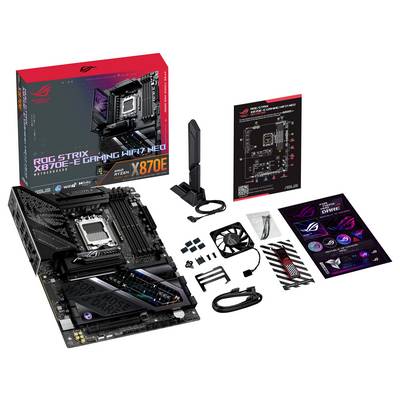 Asus ASUS ROG STRIX X870E-E GAMING WIFI7 NEO Mainboard Sockel (PC) AMD® AM5 Formfaktor (Details) ATX-24