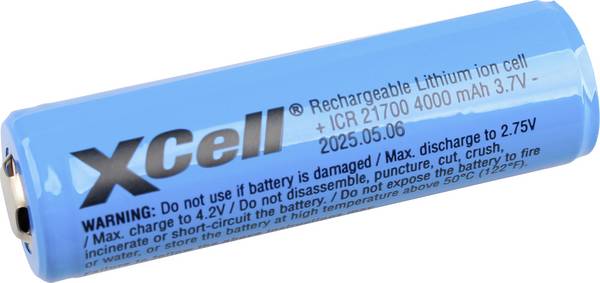 XCell Spezial-Akku 21700 Li-Ion 3.7 V 4000 1 St.