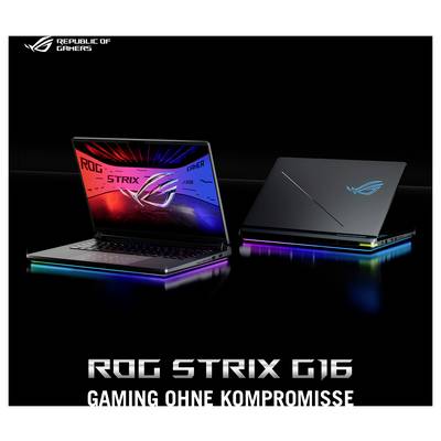 Asus Notebook 40.6 cm (16 Zoll) WQXGA 255HX 16 GB RAM 1 TB SSD Deutsch, QWERTZ Intel Intel-Grafik NVIDIA GeForce RTX 507-5