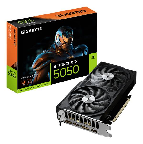 Gigabyte Grafikkarte Nvidia GeForce RTX 5050 GeForce RTX 5050 8 GB GDDR6-RAM
