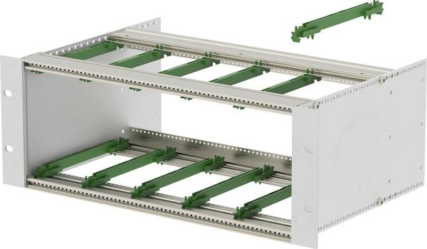 TRU COMPONENTS BGT/X 24360.12-BN_SET 19 Zoll Baugruppenträger 375.92 x 241.2 x 132.5 Aluminium Aluminium (Natur) 1 St.