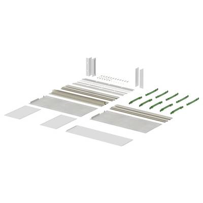 TRU COMPONENTS BGT/X 24380.12 -BN_SET - EMV 19 Zoll Baugruppenträger 482.6 x 241.2 x 132.5 Aluminium Aluminium (Natur) 1-1