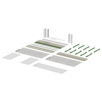 TRU COMPONENTS BGT/X 24380.Pi -BN_SET - EMV 19 Zoll Baugruppenträger 482.6 x 241.2 x 132.5 Aluminium Aluminium (Natur) 1-1