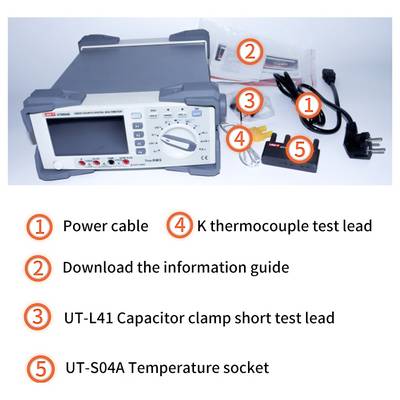Uni-T UT8804E Tisch-Multimeter digital CAT II 600 V Anzeige (Counts): 59.999-3