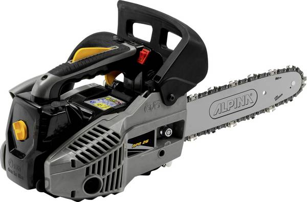 ALPINA Outdoor Akku Akku-Kettensäge inkl. Akku, inkl. 2. Ladegerät, Softgriff, mit Schnellspannern Schwertlänge 250 mm