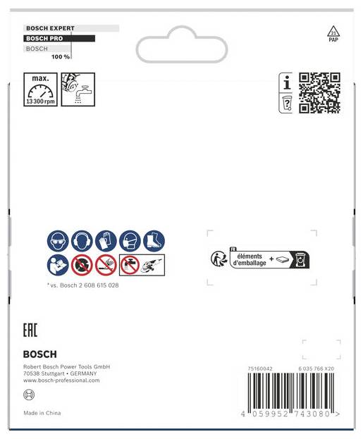 Bosch Accessories 2608615285 2608615285 Diamanttrennscheibe Durchmesser 115 mm 2 St.-1