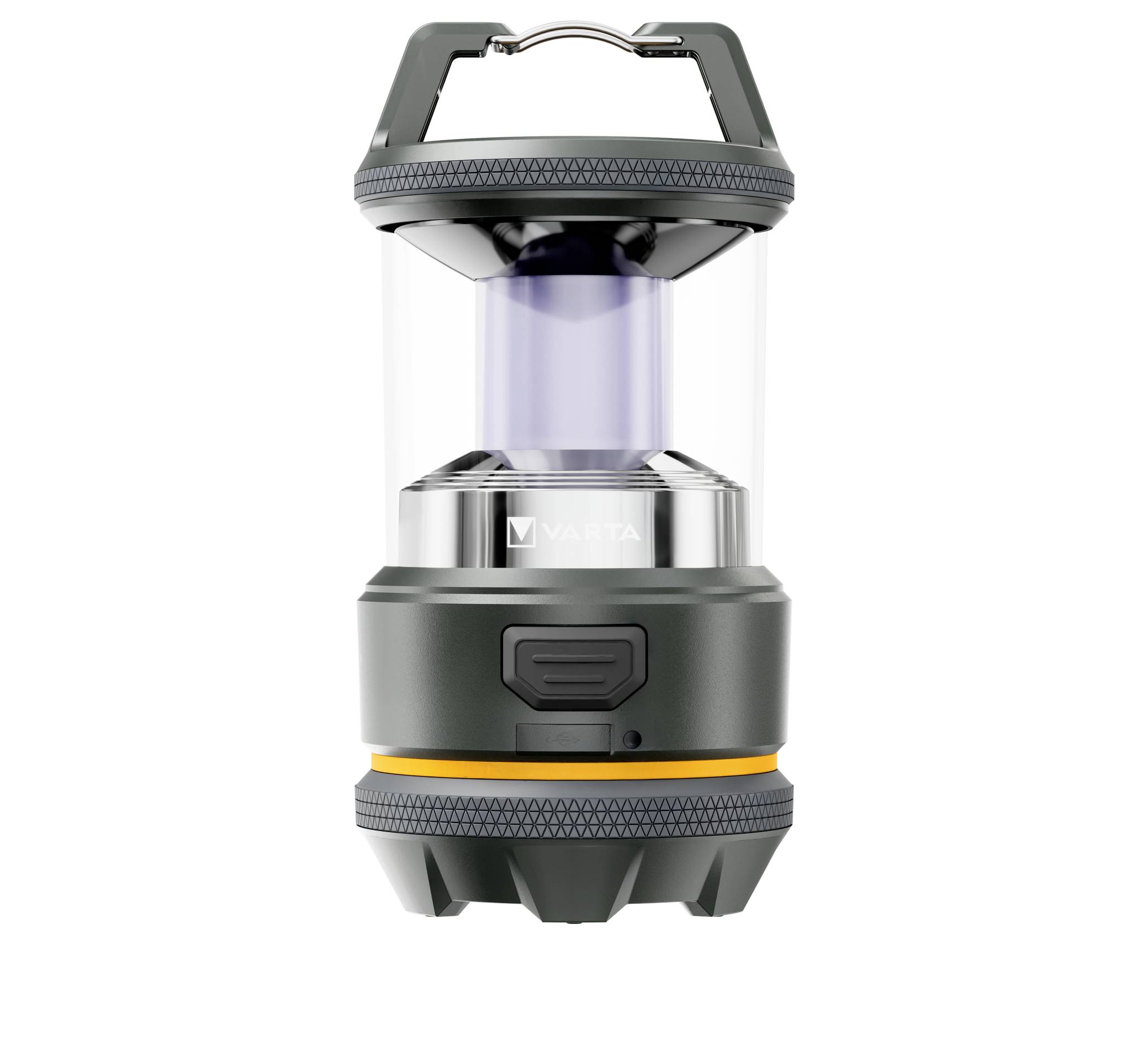 Varta 17550101111 VARTA Outdoor-Sportlaterne L20R LED Camping-Laterne 420 lm akkubetrieben 400 g Schwarz, Gelb-1