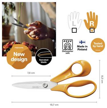 Fiskars 1075052  Gartenschere  180 mm