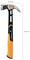 Ein Fiskars Hammer mit 20 oz, dargestellt mit beschrifteten Abmessungen von 12,5 cm Breite und 34,3 cm Höhe.