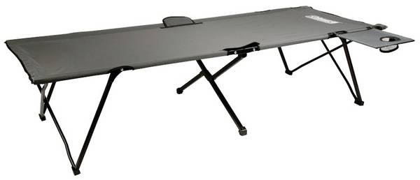 Coleman Packaway Campingliege Stahl Camping Tisch Schwarz 2176135
