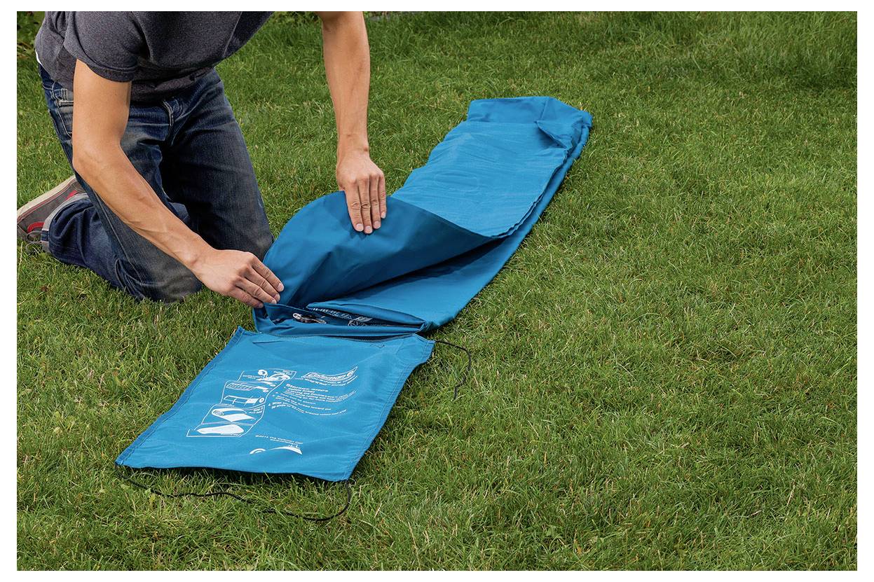 Coleman 2000031637 Extra Durable Luftbett Single Luftbett (B x H) 1980 mm x 220 mm Blau-5