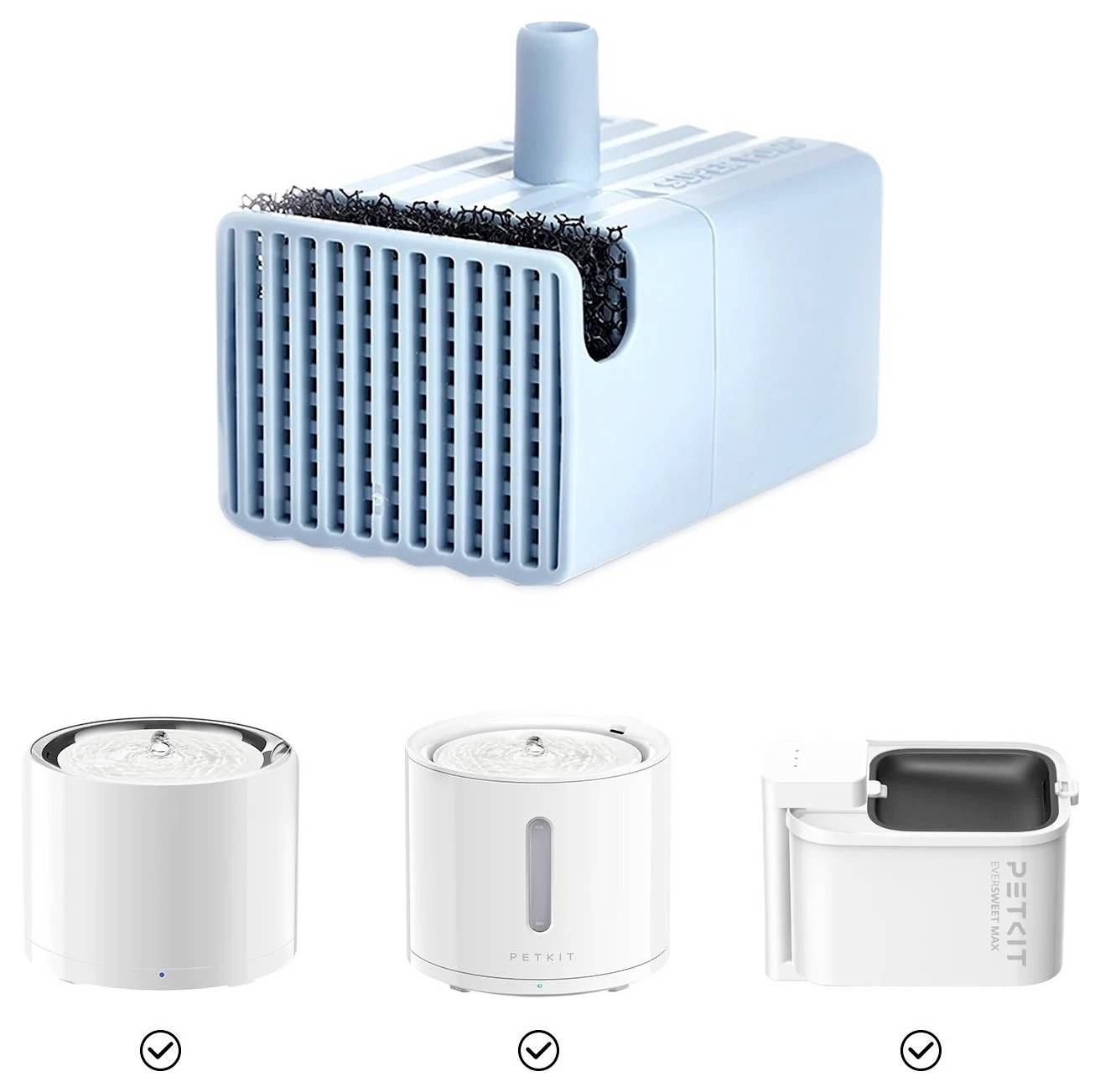 Petkit Wireless Water Pump-UVC FFT1-2 Trinkbrunnen-Filter 1 St.-2