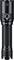 Schwarze Fenix TK15R Taschenlampe aufrecht dargestellt, mit strukturiertem Griff, Seitentasten und zentrierter Frontlinse auf einfachem Hintergrund.