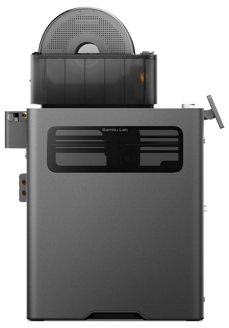 BambuLab X2D Combo (AMS 2 Pro) 3D Drucker Dual-Düsen-System (Dual Extruder), 12,7 cm Farb-Touchscreen, integrierte Kamer-2