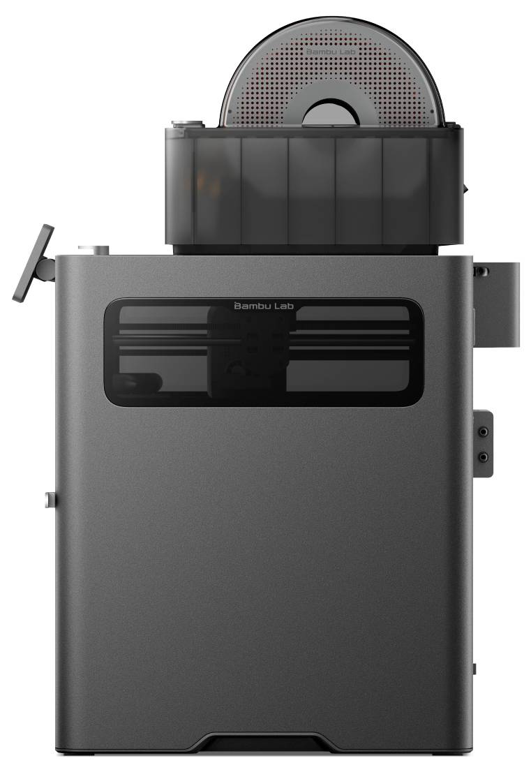 BambuLab X2D Combo (AMS 2 Pro) 3D Drucker Dual-Düsen-System (Dual Extruder), 12,7 cm Farb-Touchscreen, integrierte Kamer-3