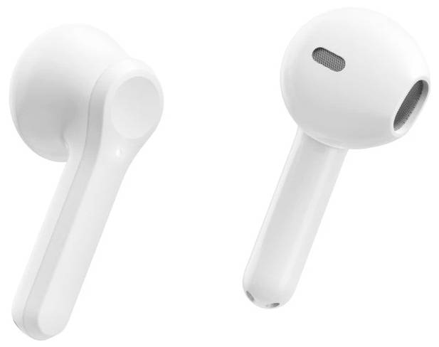 Hama Action One On Ear Kopfhörer Bluetooth® Weiß Ladecase Telefon-3