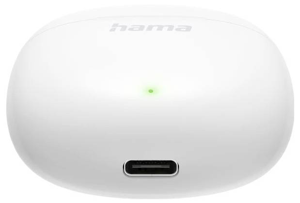 Hama Action One On Ear Kopfhörer Bluetooth® Weiß Ladecase Telefon-4