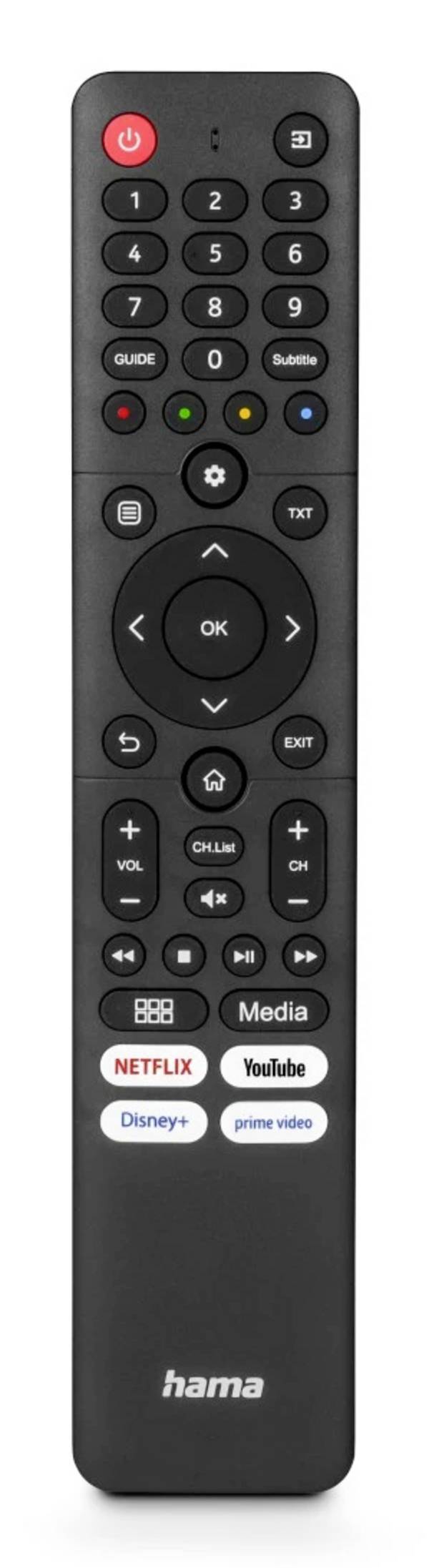Hama Hisense Fernbedienung Schwarz
