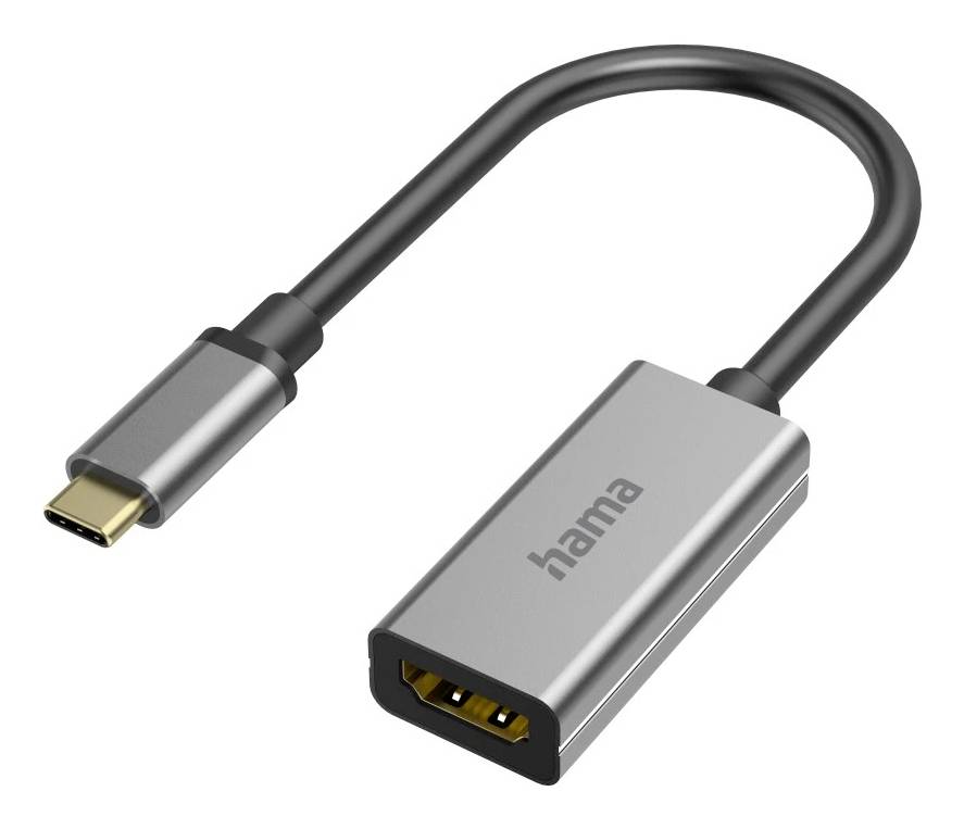 Hama USB 2.0 Adapter [1x USB-C® Stecker - 1x HDMI-Buchse] 8K UHD-0
