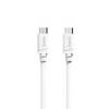 Hama USB-Ladekabel USB 2.0 USB-C® Stecker 2 m Weiß 00201809