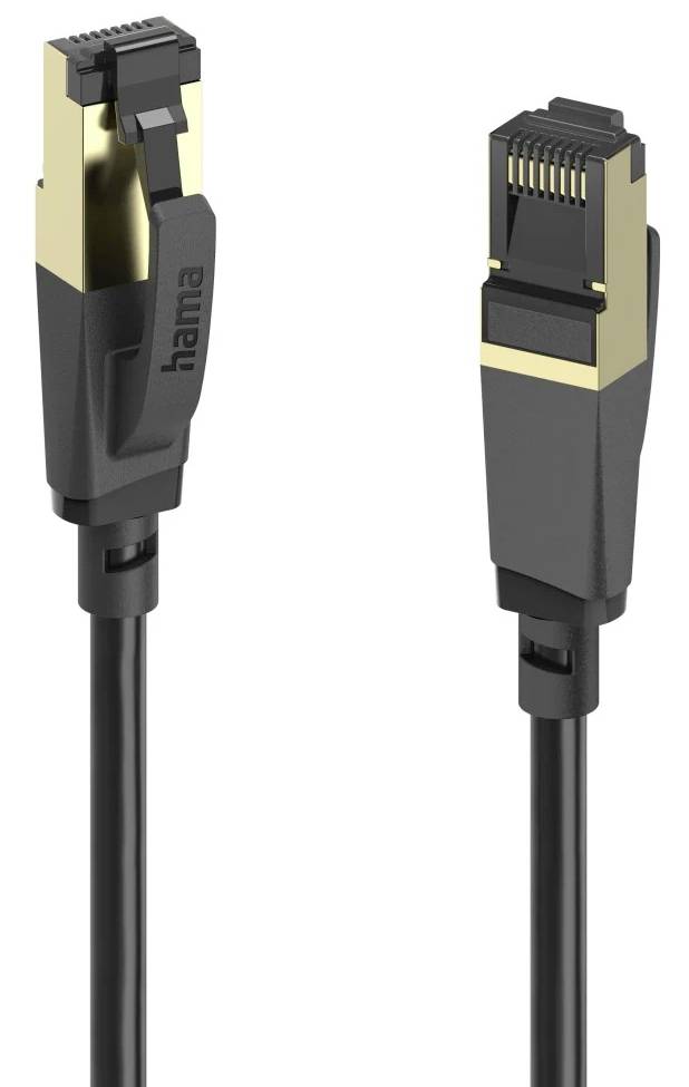 hama 00202002 Netzwerkkabel, CAT-8, 40 Gbit/s, S/FTP geschirmt, 3 m-0