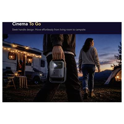 Wanbo Beamer Togo Pro LED 500 ANSI-Lumen 1920 x 1080 Full HD Akkulaufzeit: 3,5 Std. Integrierter Lautsprecher, Autofokus-27