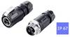 TRU COMPONENTS TC-15034224 Steckverbinder-Set Wasserdichter Steckverbinder Gesamtpolzahl: 3 1 St.