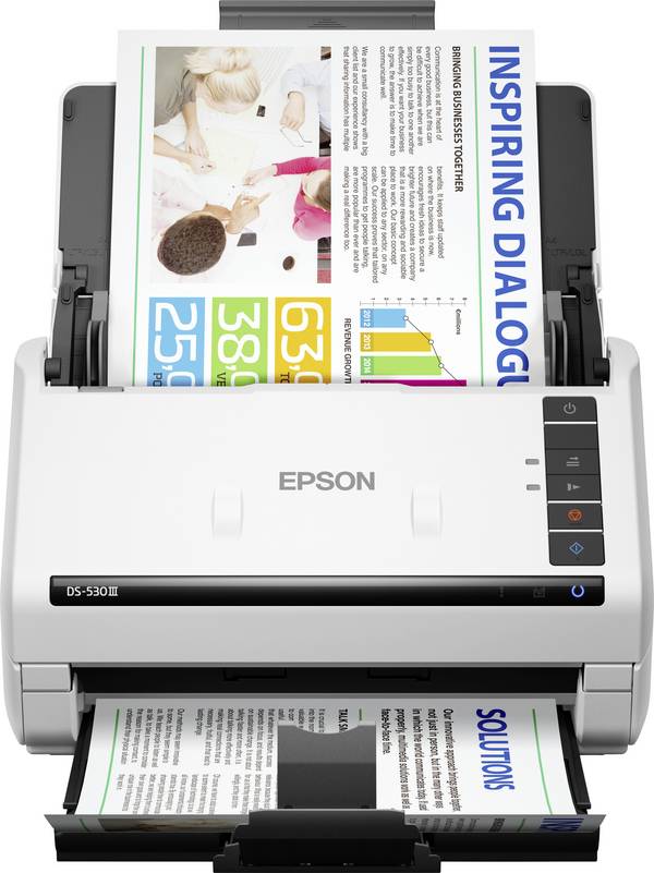 Epson WorkForce DS-530III Dokumentenscanner  A4 600 x 600 dpi 80 Seiten/min