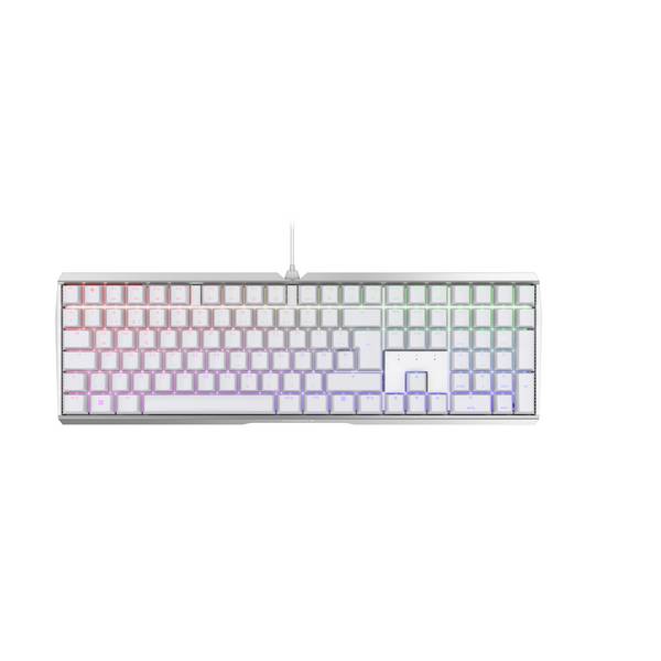 CHERRY MX BOARD 3.0S / DE / WHITE Kabelgebunden Tastatur Deutsch, QWERTZ Weiß