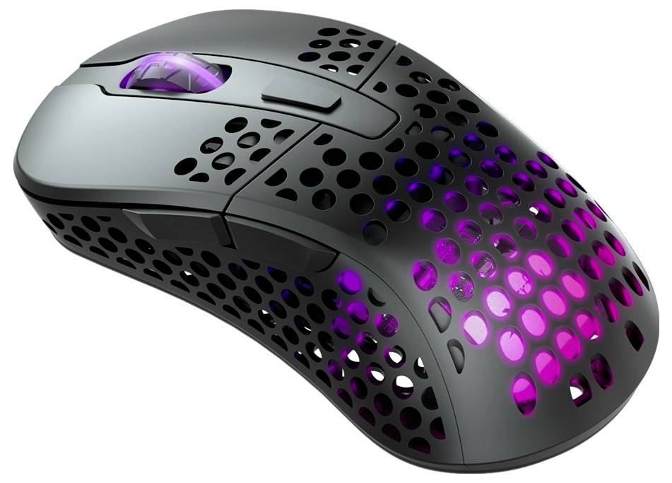 Cherry XTRFY M4 Wireless RGB Maus Funk Optisch Schwarz 19000 dpi-1