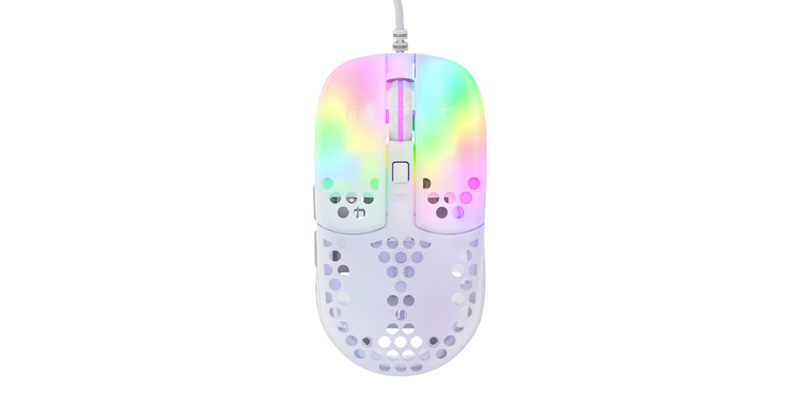 Cherry XTRFY MZ1 RGB Maus Ohne (Ansteuerung über Computer) Weiß-0