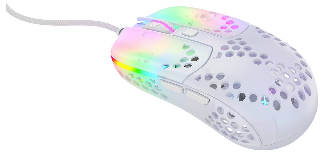 Cherry XTRFY MZ1 RGB Maus Ohne (Ansteuerung über Computer) Weiß-2