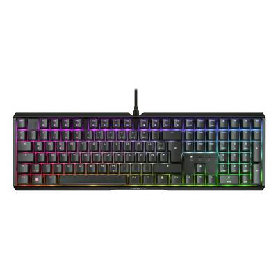 Cherry XTRFY MX 3.1 RGB BLACK / DE Kabelgebunden Tastatur Deutsch, QWERTZ Schwarz-0