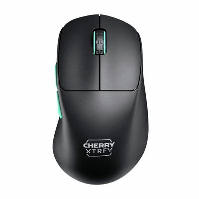 Cherry XTRFY M64 Wireless, Black Maus Funk Optisch 5 Tasten-0