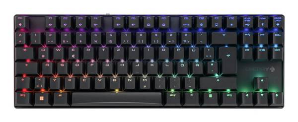 Cherry XTRFY MX 8.2 TKL Wireless, black Bluetooth®, Funk Tastatur Deutsch, QWERTZ Schwarz
