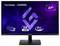 ViewSonic Gaming-Monitor mit "27"", "180Hz", "2K QHD" und "1ms Reaktionszeit" auf einem violett-blauen Display.