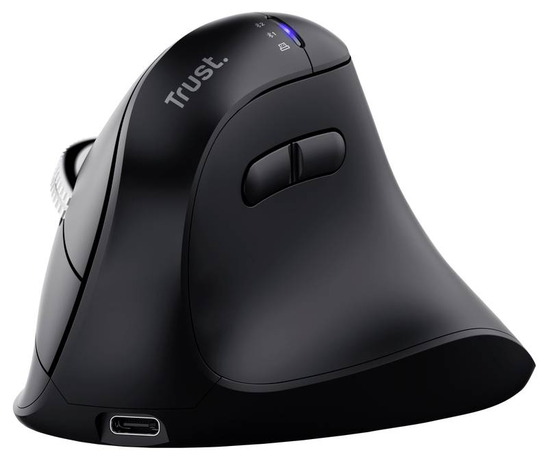 Trust Vyran Ergonomische Maus Kabellos Optisch Schwarz 8 Tasten 4800 dpi Ergonomisch-0